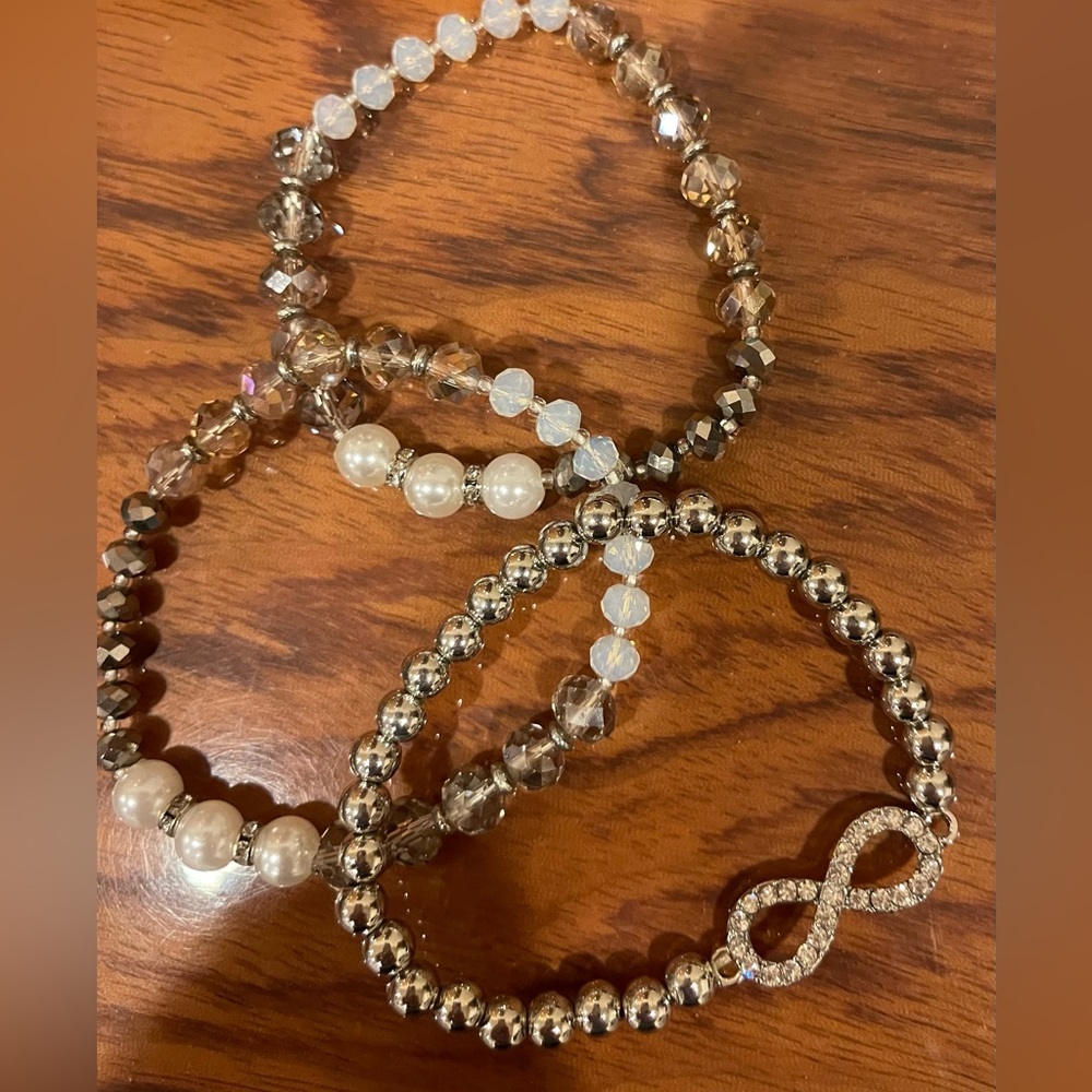 Bead Bracelets 3PCS